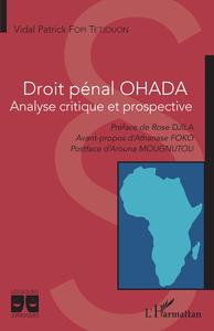 Picture of Droit pénal OHADA