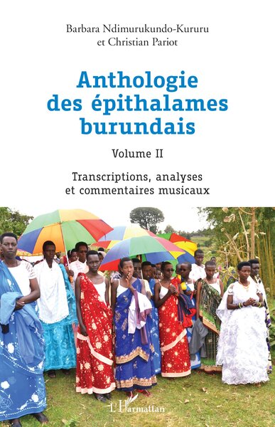 Image de Anthologie des épithalames burundais Volume II