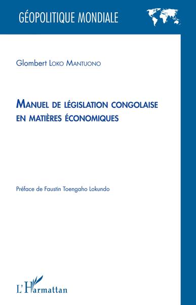 Picture of Manuel de législation congolaise en matières économiques