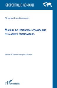 Picture of Manuel de législation congolaise en matières économiques