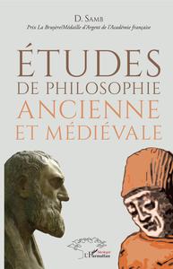 Image de Études de philosophie ancienne et médiévale