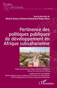 Picture of Pertinence des politiques publiques de développement en Afrique subsaharienne