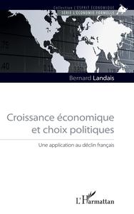 Image de Croissance économique et choix politiques