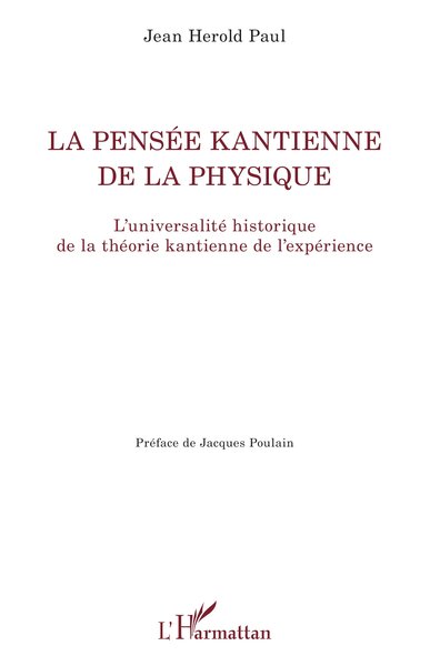 Image de La pensée kantienne de la physique