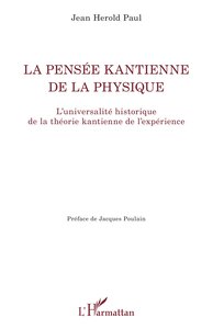 Image de La pensée kantienne de la physique