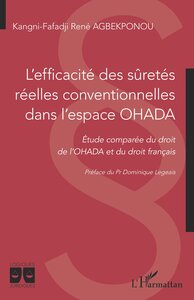 Picture of L'efficacité des sûretés réelles conventionnelles dans l'espace OHADA