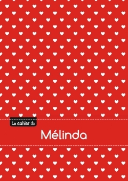 Picture of CAHIER MELINDA SEYES,96P,A5 PETITSCoeURS