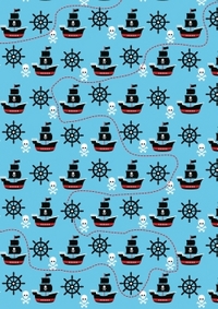 Picture of MYNOTEBOOK PIRATES PTSCX,96P,A5