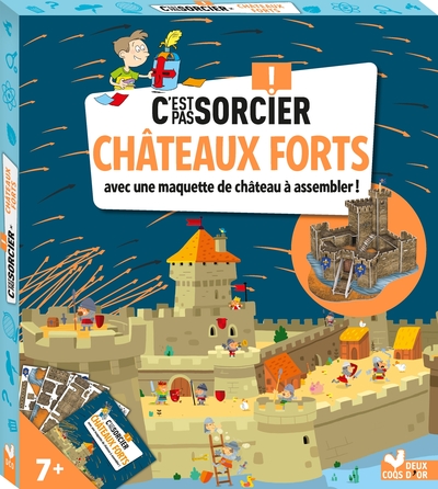 Picture of C'est pas sorcier châteaux forts - boîte avec accessoires
