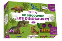 Image de Je découvre les dinosaures - coffret avec lampe et kit excavation