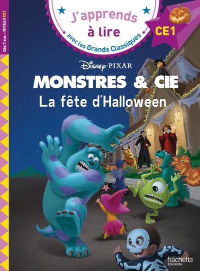 Image de Disney - Monstres et cie - La fête d'halloween,  CE1