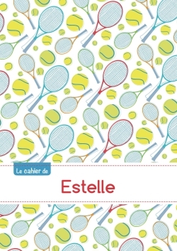 Image de Le cahier d'Estelle - Séyès, 96p, A5 - Tennis
