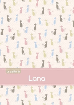 Image de Le cahier de Lana - Blanc, 96p, A5 - Chats
