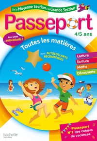Image de Passeport - De la Moyenne à la Grande section - Cahier de vacances 2022