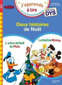 Picture of Disney - Le Noël de Mickey / Le Noël de Pluto - Spécial DYS (dyslexie)