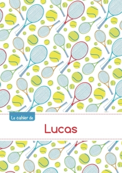 Image de Le cahier de Lucas - Petits carreaux, 96p, A5 - Tennis