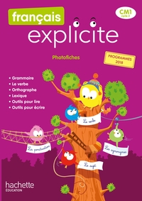 Picture of Français Explicite CM1 - Photofiches - Ed. 2020
