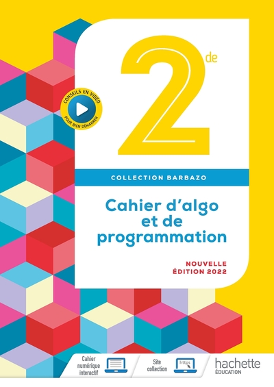 Picture of Barbazo - Cahier d'algo 2nde - Ed. 2022