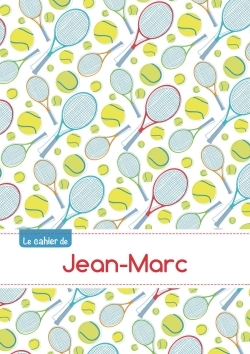 Picture of Le cahier de Jean-Marc - Blanc, 96p, A5 - Tennis