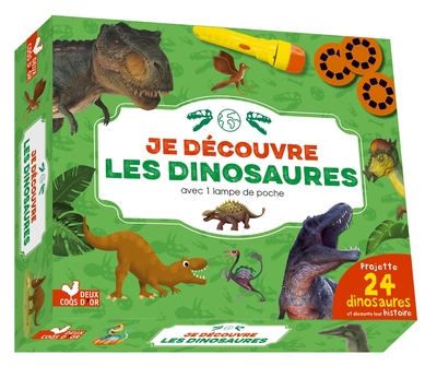 Image de Je découvre les dinosaures - coffret avec lampe