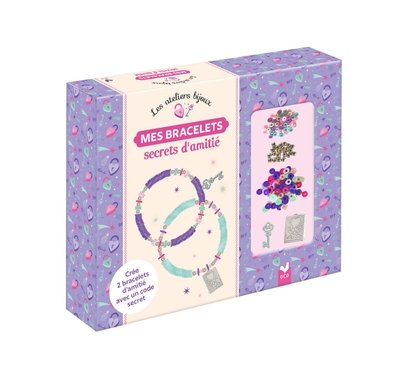 Picture of Mes bracelets secrets d'amitié - coffret avec accessoires