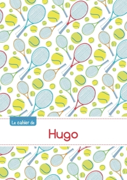 Image de Le cahier de Hugo - Petits carreaux, 96p, A5 - Tennis
