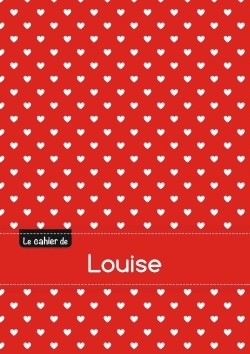 Picture of Le cahier de Louise - Blanc, 96p, A5 - Petits c urs