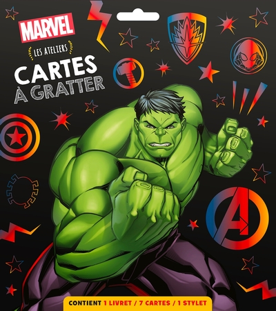 Image de MARVEL - Pochette Cartes à gratter - Super-héros