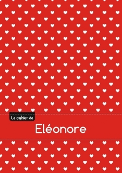 Picture of Le cahier d'Eléonore - Petits carreaux, 96p, A5 - Petits c urs