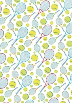 Image de MYNOTEBOOK TENNIS SEYES,96P,A5