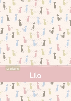 Picture of Le cahier de Lila - Séyès, 96p, A5 - Chats