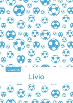 Picture of Le cahier de Livio - Blanc, 96p, A5 - Football Marseille
