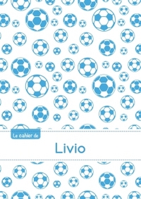 Picture of Le cahier de Livio - Blanc, 96p, A5 - Football Marseille