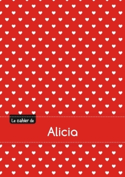 Picture of Le cahier d'Alicia - Séyès, 96p, A5 - Petits c urs