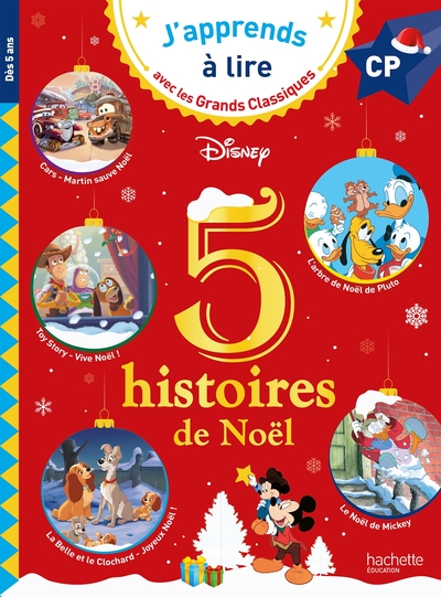 Image de Disney - 5 histoires de Noël CP niveaux 1, 2, 3