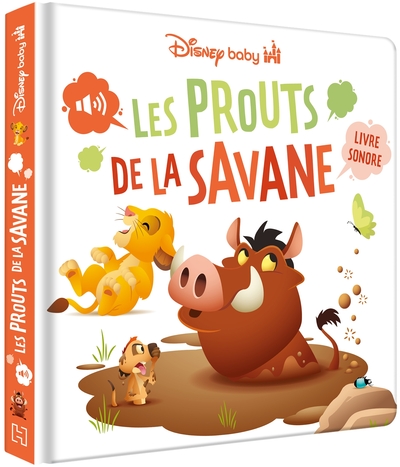 Picture of DISNEY BABY - Les Prouts de la Savane - Livre sonore - LE ROI LION