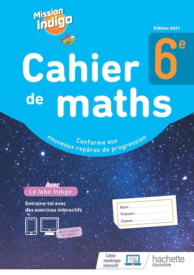 Picture of Mission Indigo 6e - cahier d'activités - Ed. 2021