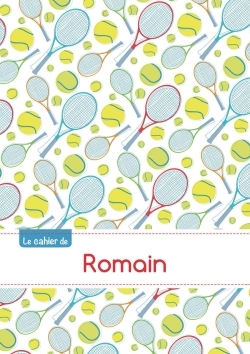 Image de CAHIER ROMAIN PTSCX,96P,A5 TENNIS