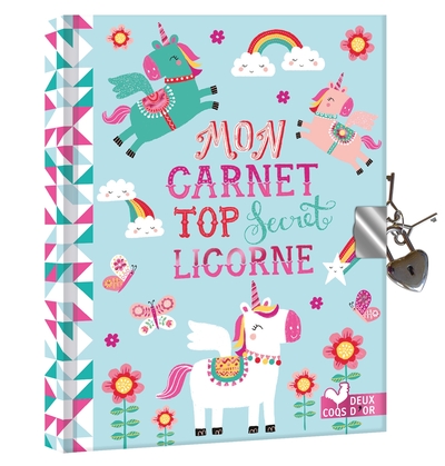 Picture of Mon carnet top secret licorne