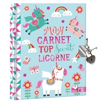 Picture of Mon carnet top secret licorne