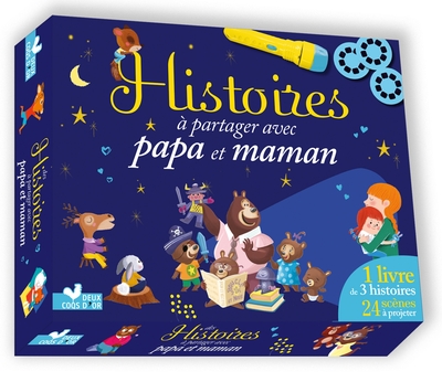 Image de Histoires à partager avec papa et maman - coffret avec lampe