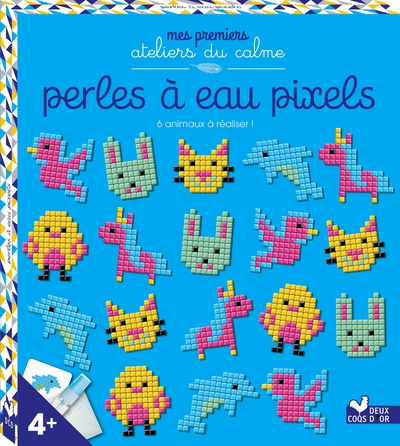 Image de Perles à eau pixels - boîte avec accessoires