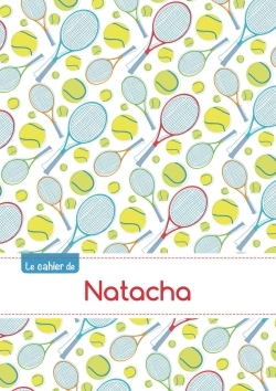 Picture of CAHIER NATACHA SEYES,96P,A5 TENNIS