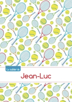 Picture of Le cahier de Jean-Luc - Blanc, 96p, A5 - Tennis