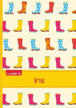 Picture of Le cahier d'Iris - Séyès, 96p, A5 - Bottes de pluie