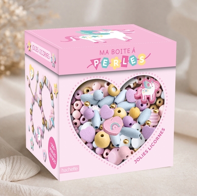 Picture of Ma boite à perles Jolies licornes - coffret avec accessoires