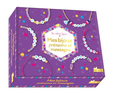 Image de Mes bijoux prénoms et messages - coffret avec accessoires