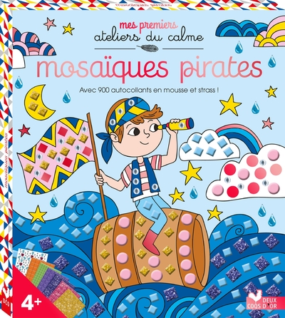 Image de Mosaïques mousse Pirates - boîte avec accessoires