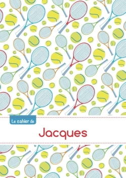 Picture of Le cahier de Jacques - Blanc, 96p, A5 - Tennis