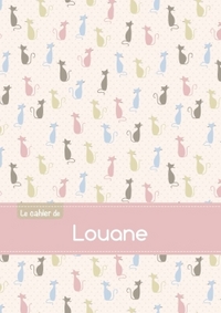 Picture of Le cahier de Louane - Séyès, 96p, A5 - Chats